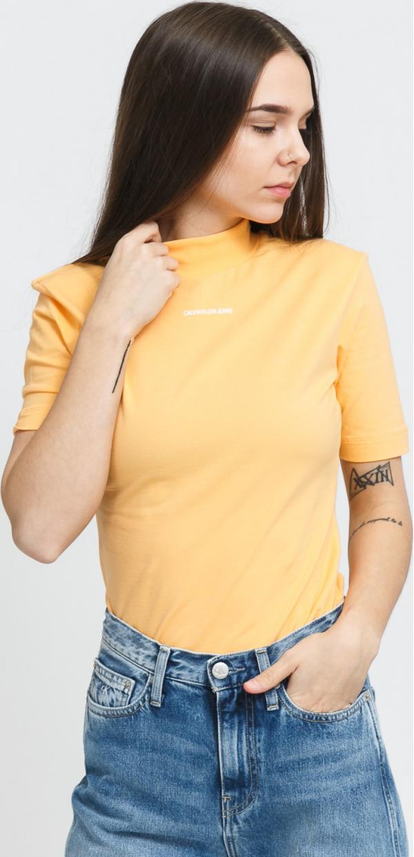 CALVIN KEIN JEAN W icro Branding světle oranžové