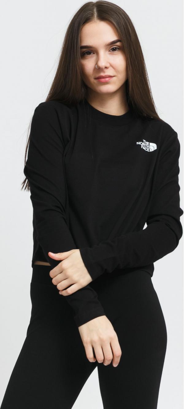 The North Face W  Crop Tee černé