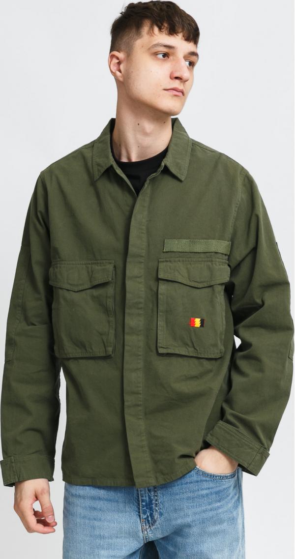The Hundreds Garb Jacket olivová