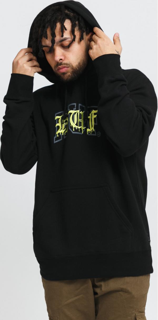 HUF Discordia Hoodie černá