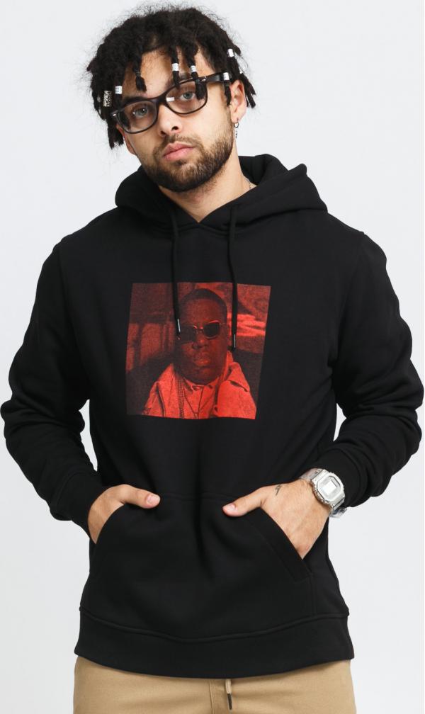 Urban Classics Notorious Big ife After Death Hoody černá