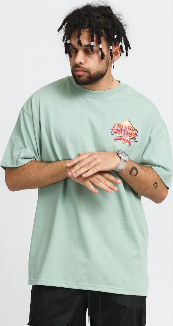 Nike M NSW Tee DNA Nike Air Ise Fit zelené