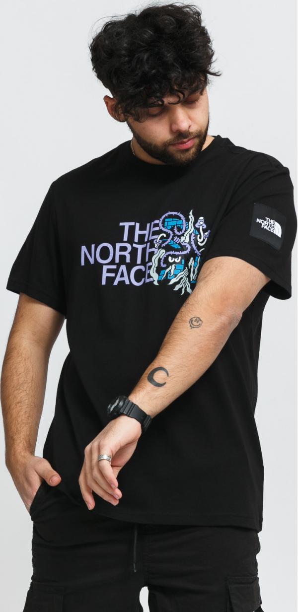 The North Face M Black Box SS Graphic Tee černé