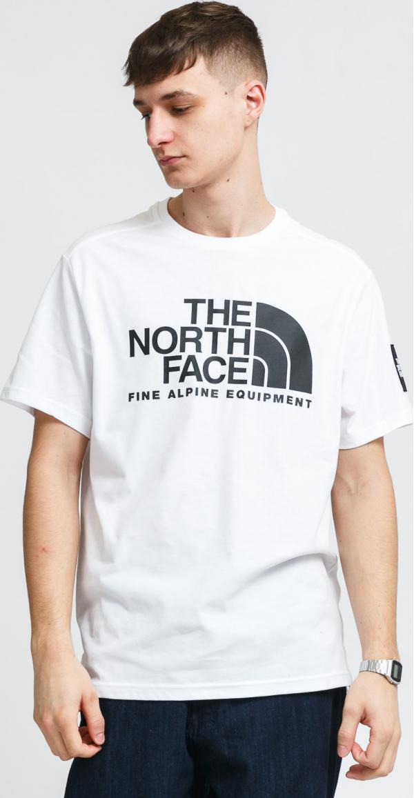 The North Face  SS Fine Apl Tee 2 bílé
