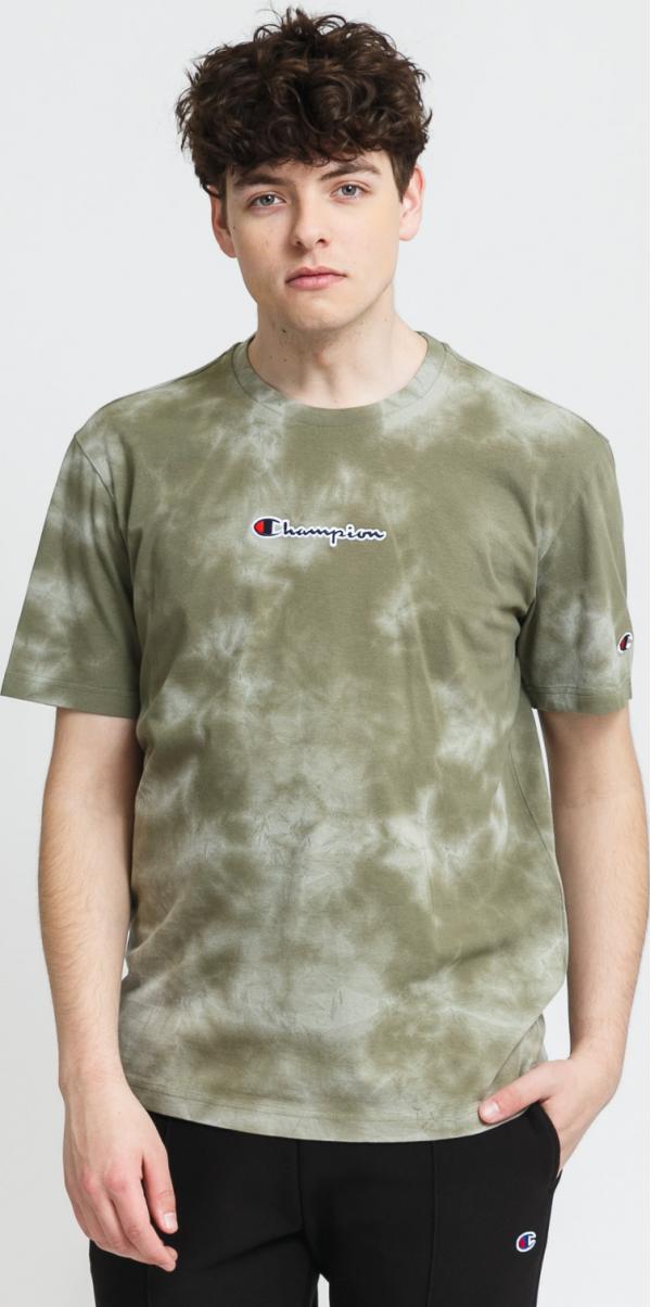Champion Crewneck T-hirt olivové