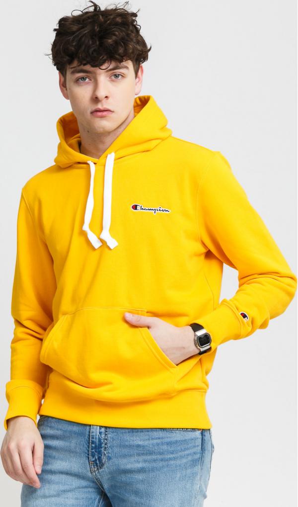 Champion Heavy Cotton ini ogo Hoodie žlutá