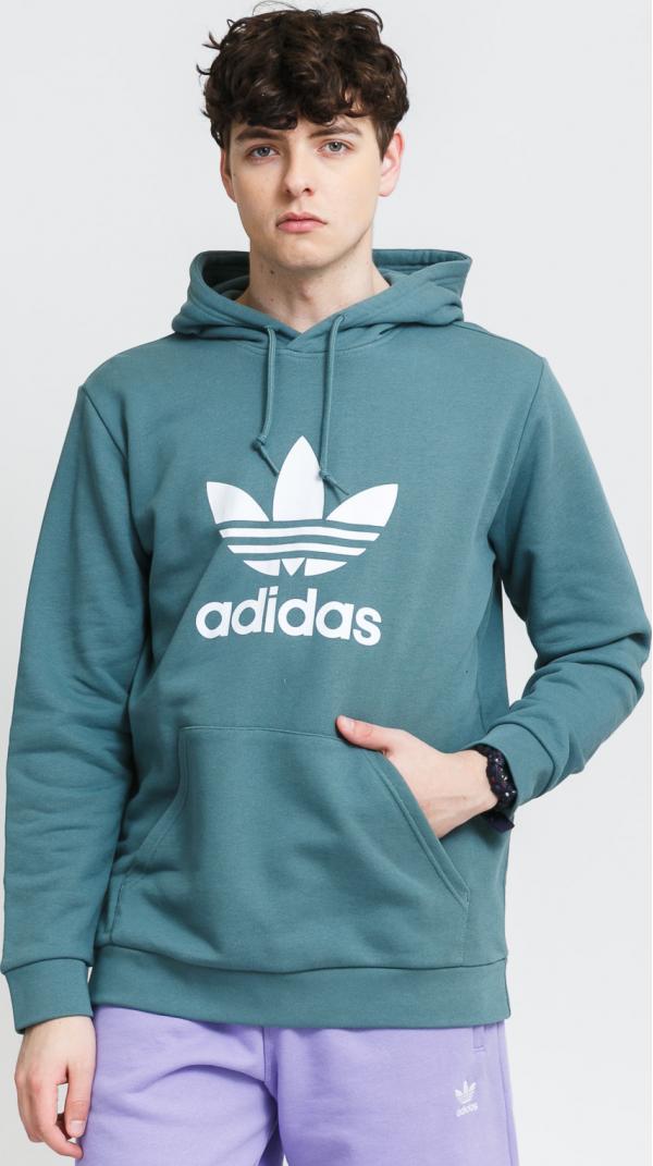 adidas Originals Trefoil Hoodie zelená