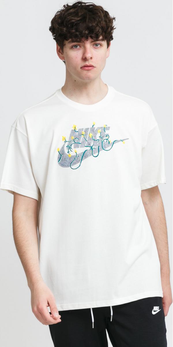 Nike M NSW Tee 2Z Embroid HBR krémové