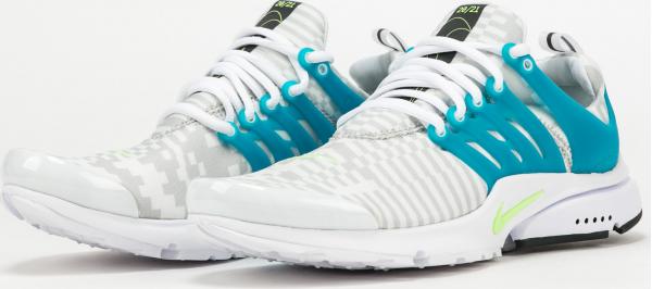 Nike Air Presto white / lime glow - aquamarine