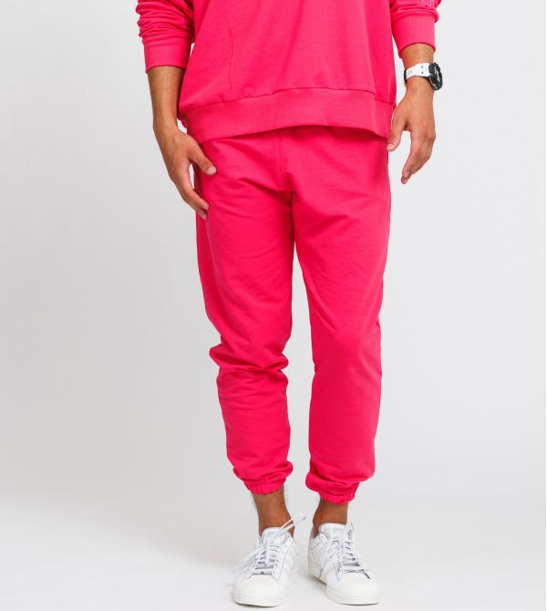 NEFi Sweatpants tmavě růžové