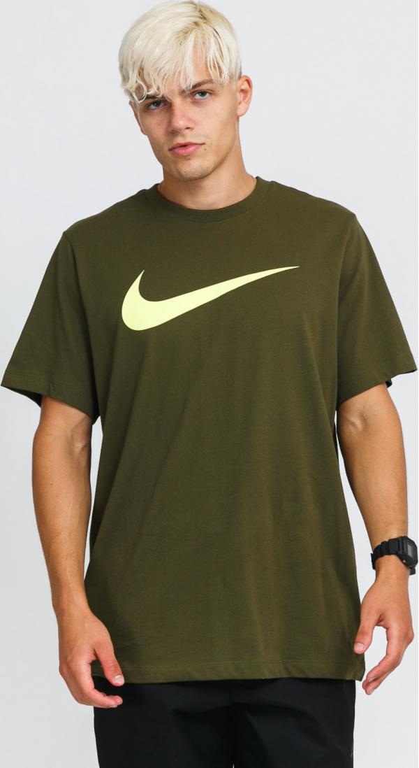 Nike M NSW Tee Icon Swoosh tmavě olivové
