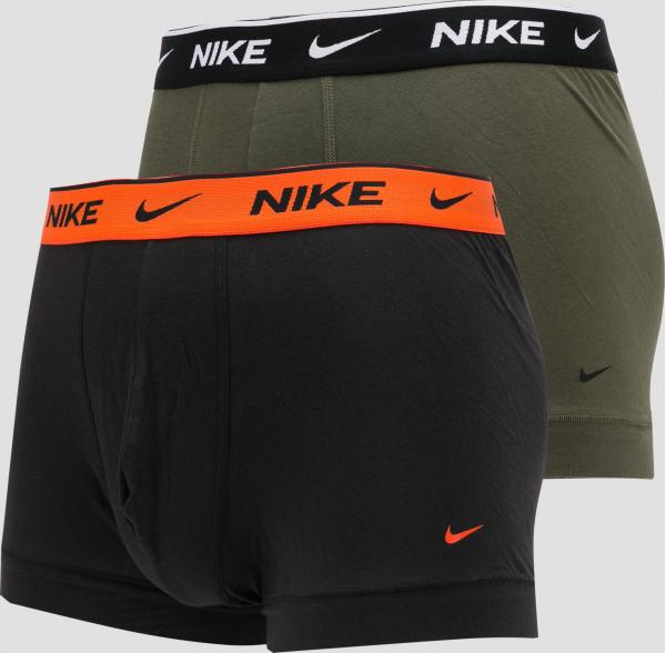 Nike Trunk 2Pack olivové / černé / oranžové