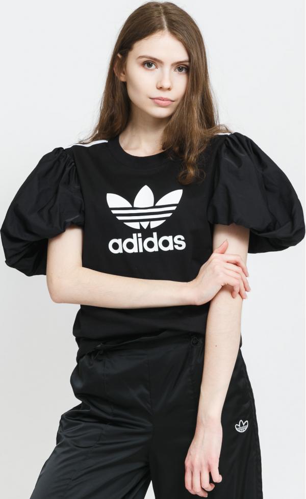 adidas Originals Puff Sleeve Tee černé