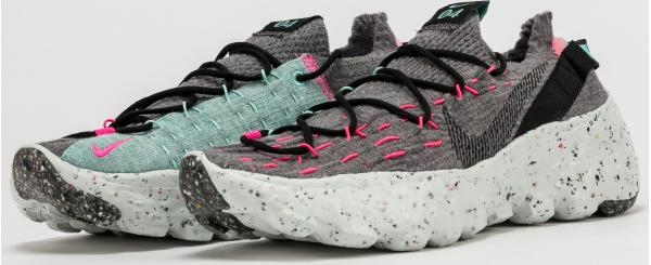 Nike Space Hippie 04 smoke grey / black - pink blast