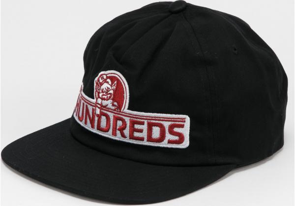 The Hundreds Pan Snapback černá / červená