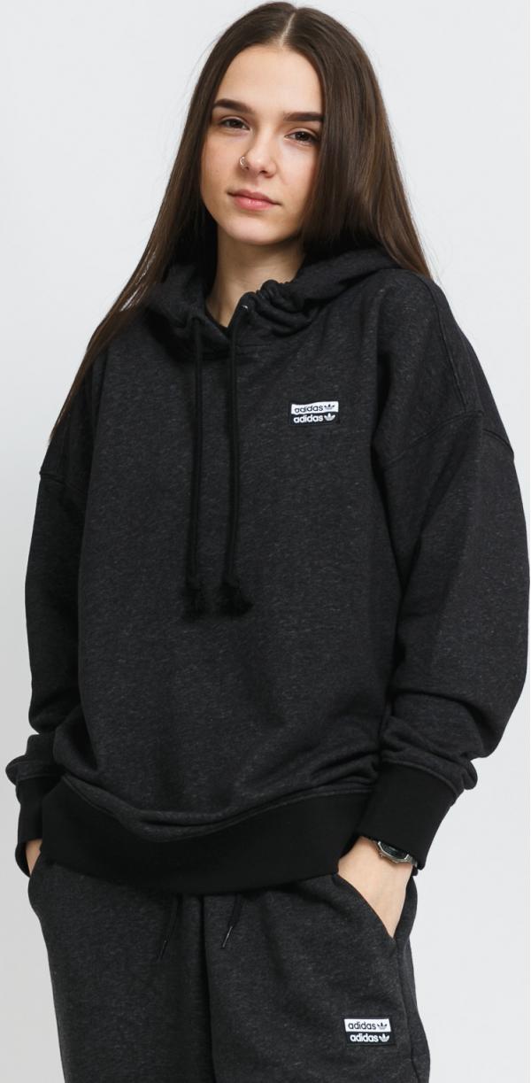 adidas Originals Hoodie melange černá