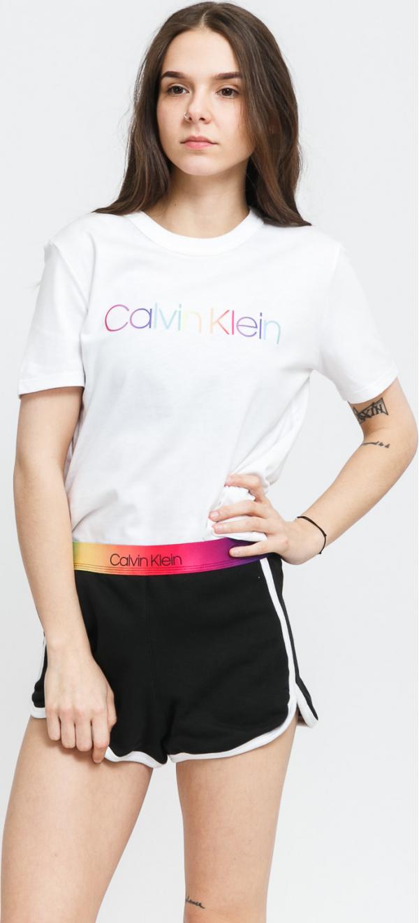 Calvin Klein Pride SS Short Set bílé / černé