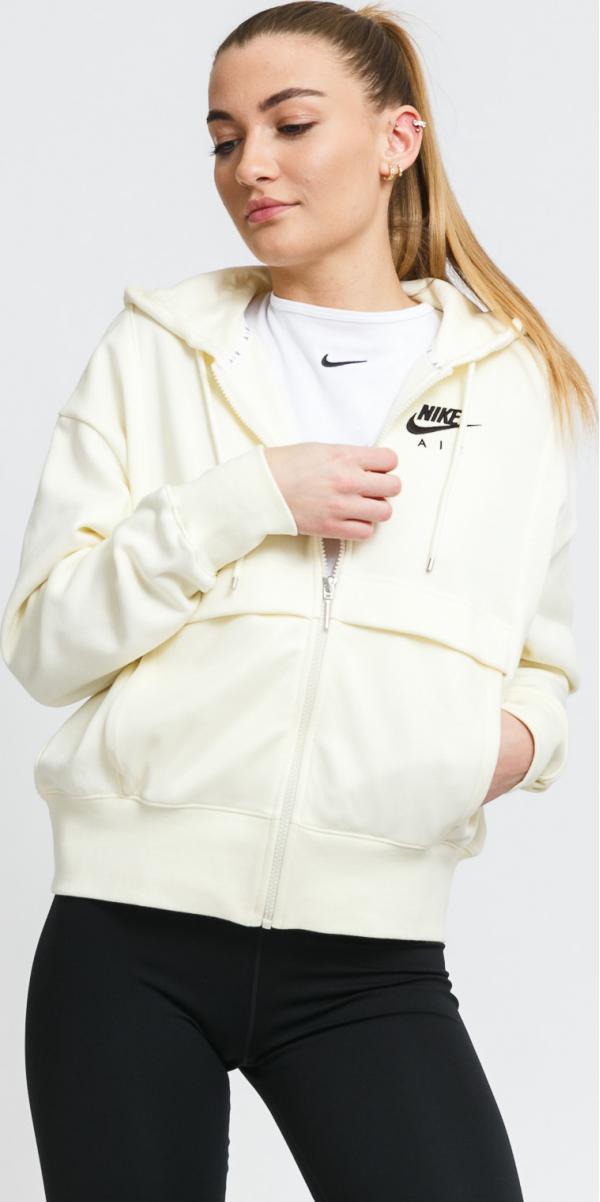 Nike W NSW Air FZ Top Fleece světle žlutá