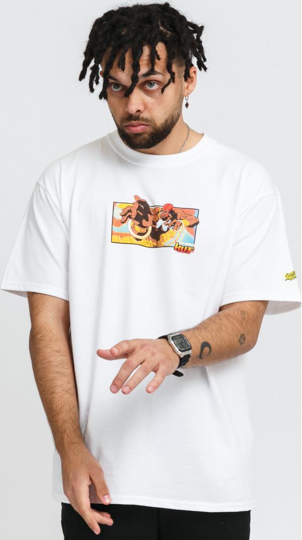 HUF Dhalsim Tee bílé