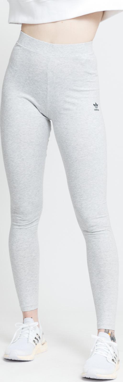 adidas Originals Adicolor Essentials Tights melange světle šedé