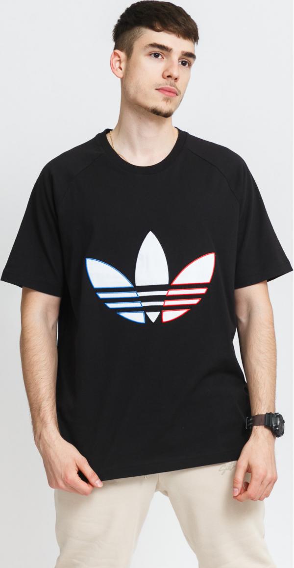 adidas Originals Adicolor Tricolor Tee černé