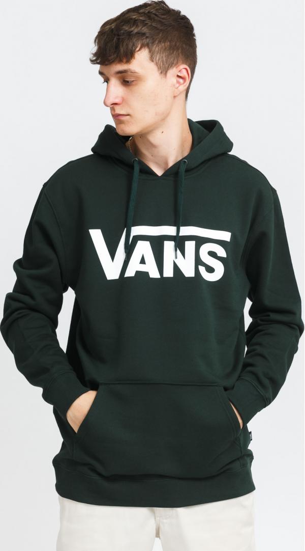 Vans N Vans Classic Po Hoodie tmavě olivová