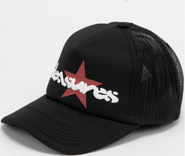 PLEASURES Vibration Mesh Trucker Cap černá