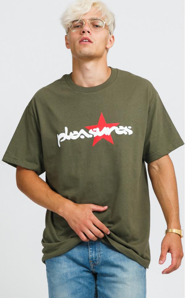 PEASURES Vibration Tee olivové