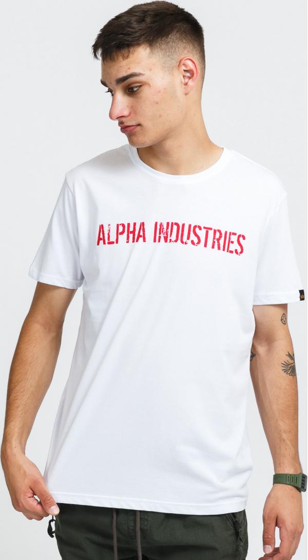 Alpha Industries RBF oto Tee bílé