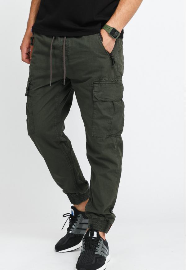 Alpha Industries Ripstop Jogger tmavě olivové