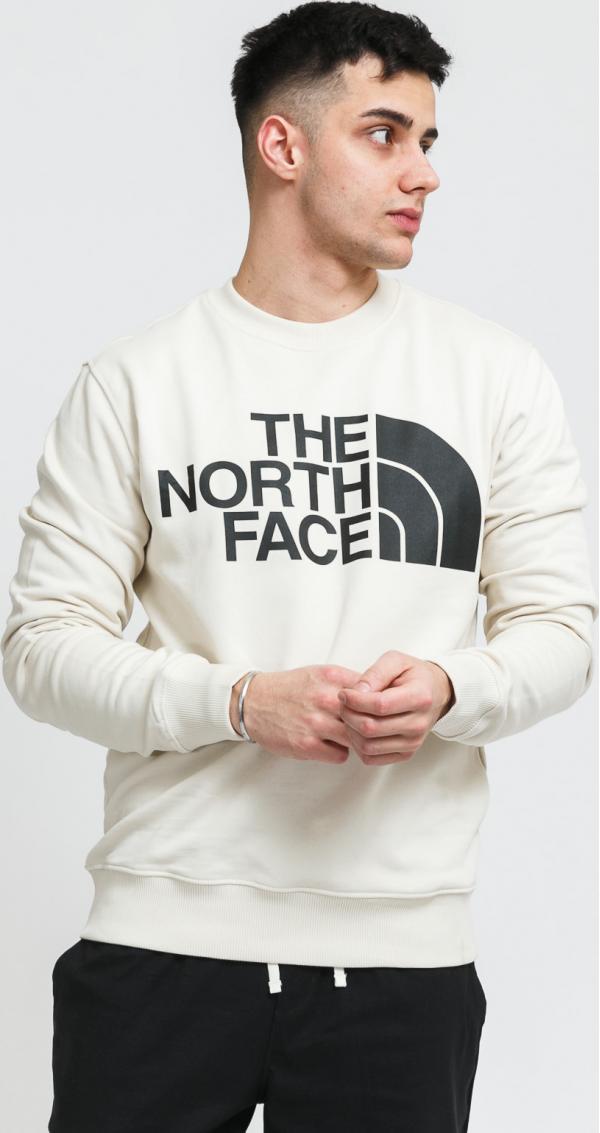 The North Face M Standard Crew krémová