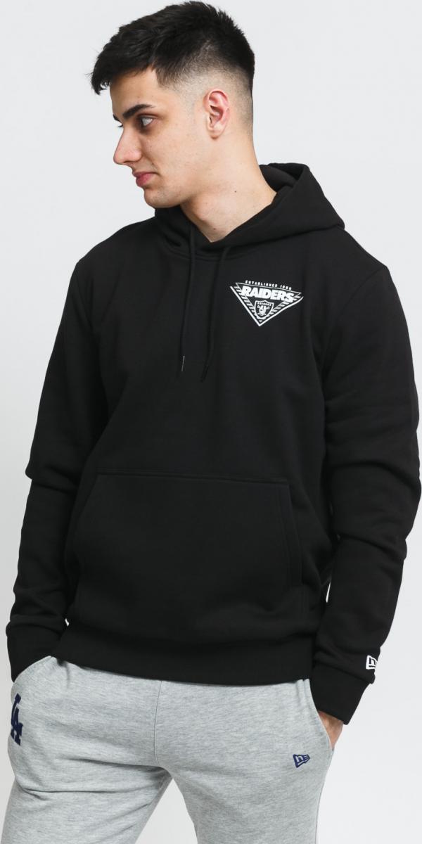 New Era NFL Back ogo PO Hoody Raiders černá