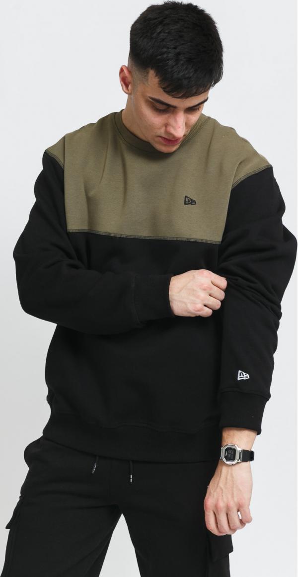 New Era Outdoor Utility Crewneck černá / olivová