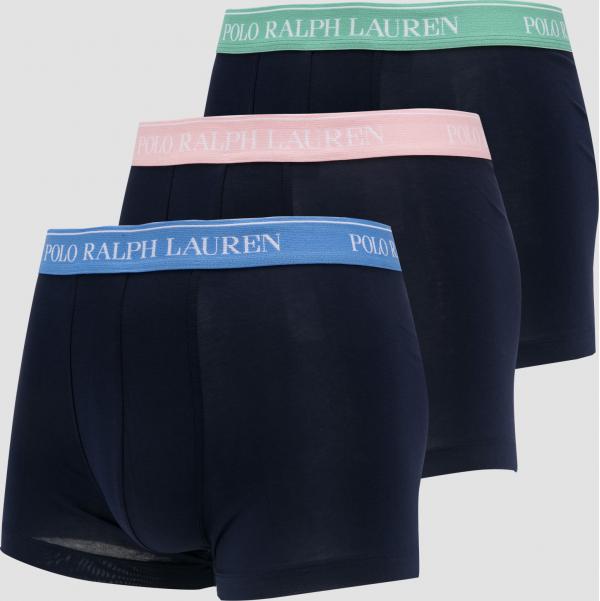 Polo Ralph auren 3Pack Classic Trunks navy / modré / růžové / zelené