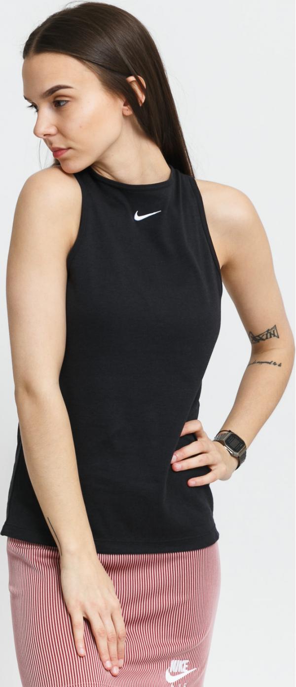 Nike W NW Essential Tank Rib černé