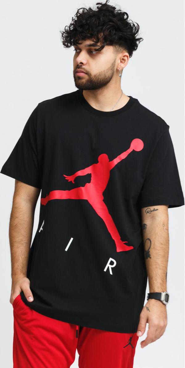Jordan M J Jumpman Air HBR SS Crew černé