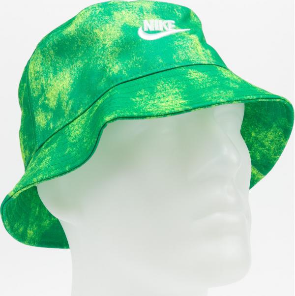 Nike U NSW Bucket Futura Tie Dye zelený / limetkový