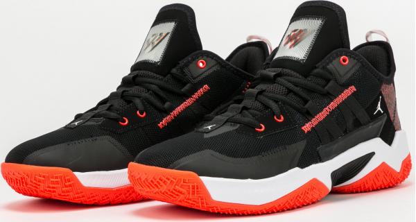 Jordan One Take II black / bright crimson - white