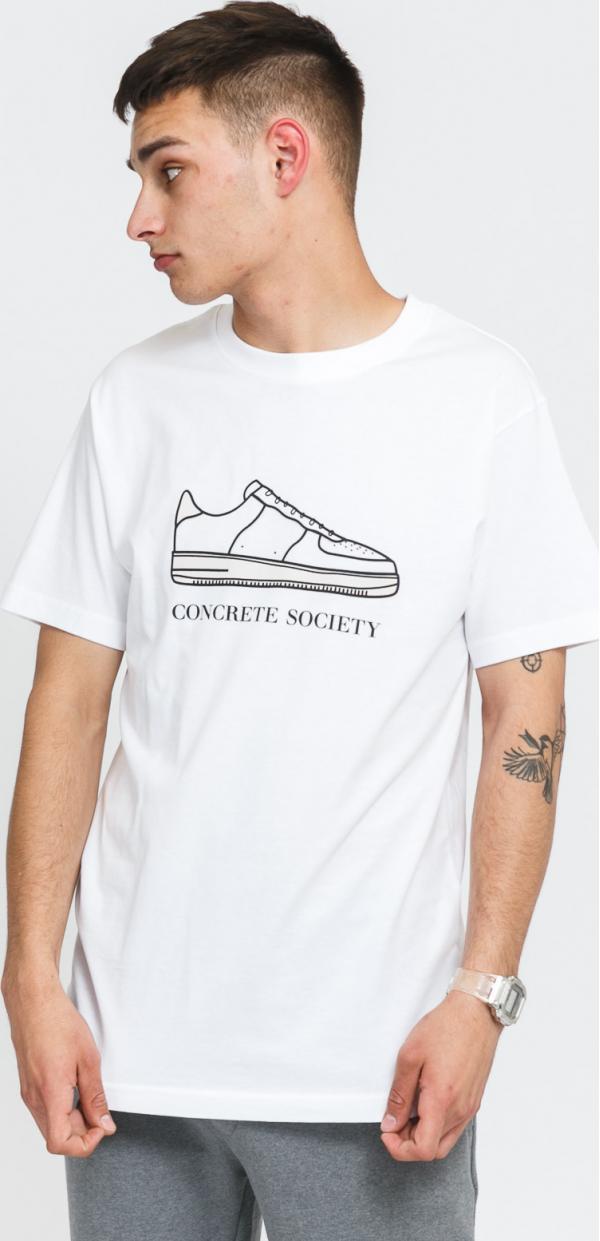 Urban Classics Concrete Society Tee bílé