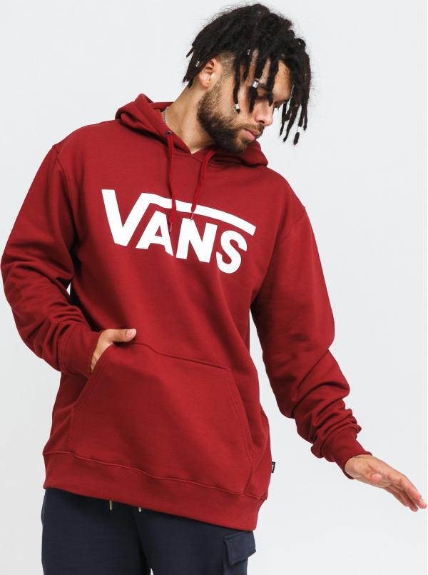 Vans MN Classic Po Hoodie vínová