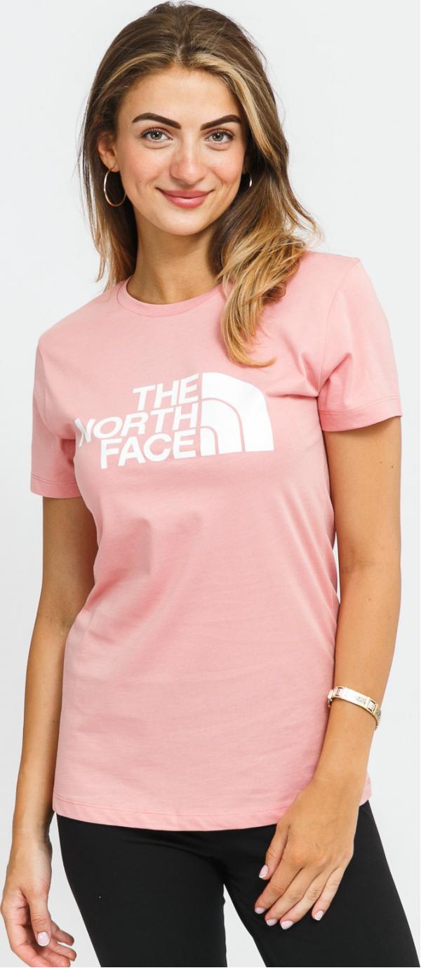 The North Face W SS Easy Tee růžové