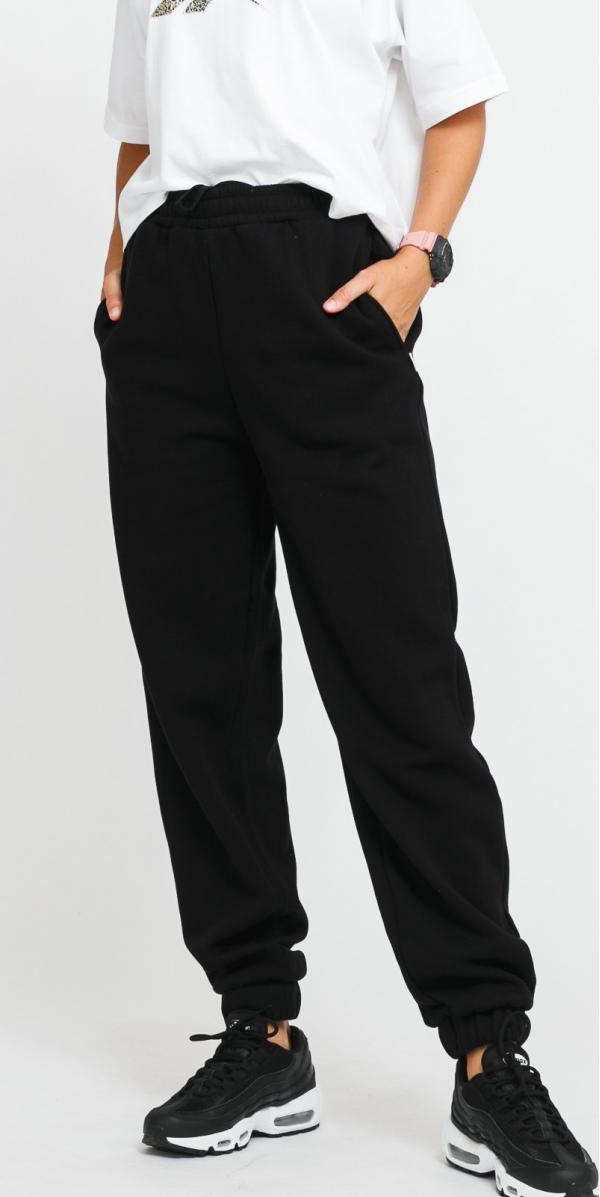 Urban Classics adies Organic High Waist Ballon weat Pants černé