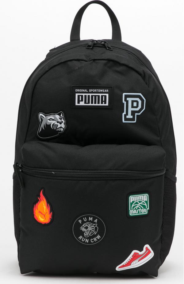 Puma Patch Backpack černý