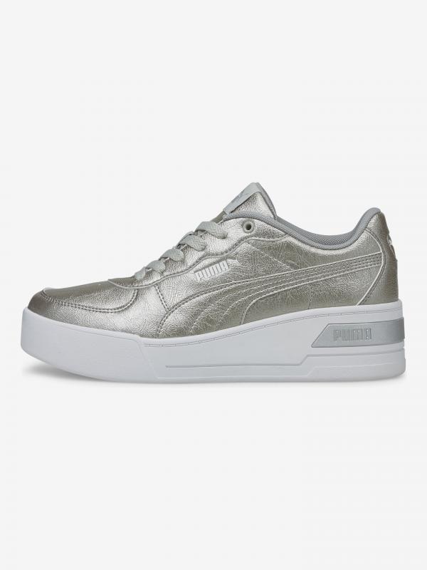 Skye Wedge Metallic Tenisky Puma