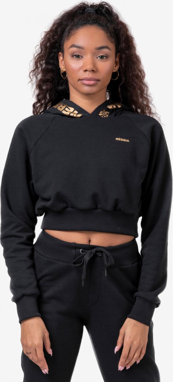 Golden Cropped 824 Mikina Nebbia