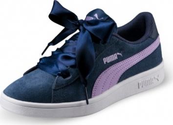 PUMA Puma Smash v2 Ribbon Jr Puma Black-Puma