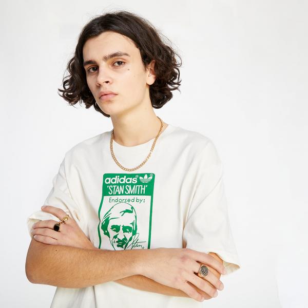 adidas Stan Smith Camo Tongue Tee Non-Dyed
