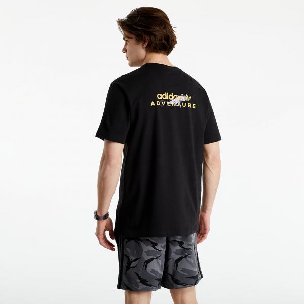 adidas Adventure Pocket Logo Tee Black