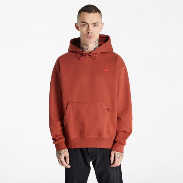 Nike ACG Pullover Fleece Hoodie Redstone/ University Red