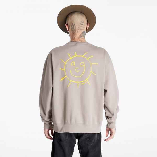 Nike ACG Camiseta Manga Longa M Nrg Gfx Crew Fleece Moon Fossil/ Varsity Maize